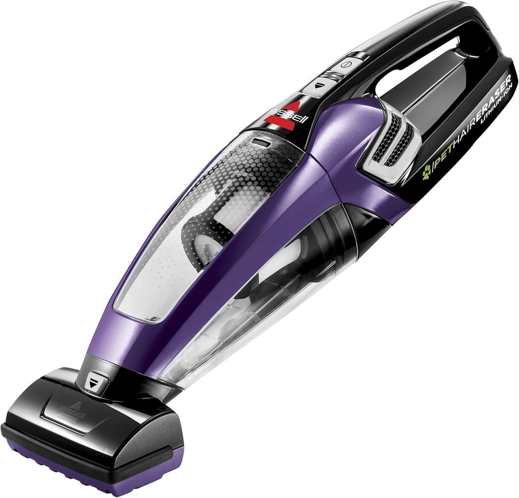 BISSELL Pet Hair Eraser Hand Vacuum 2390A vacuum for pet hair in cars.