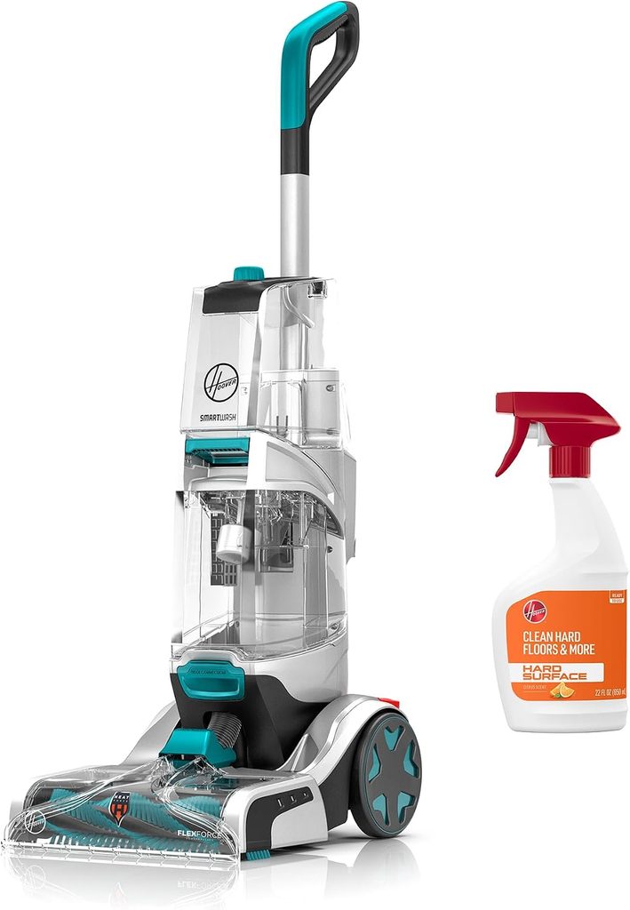 Hoover SmartWash Automatic Carpet Cleaner vacuum for pet accidents.
