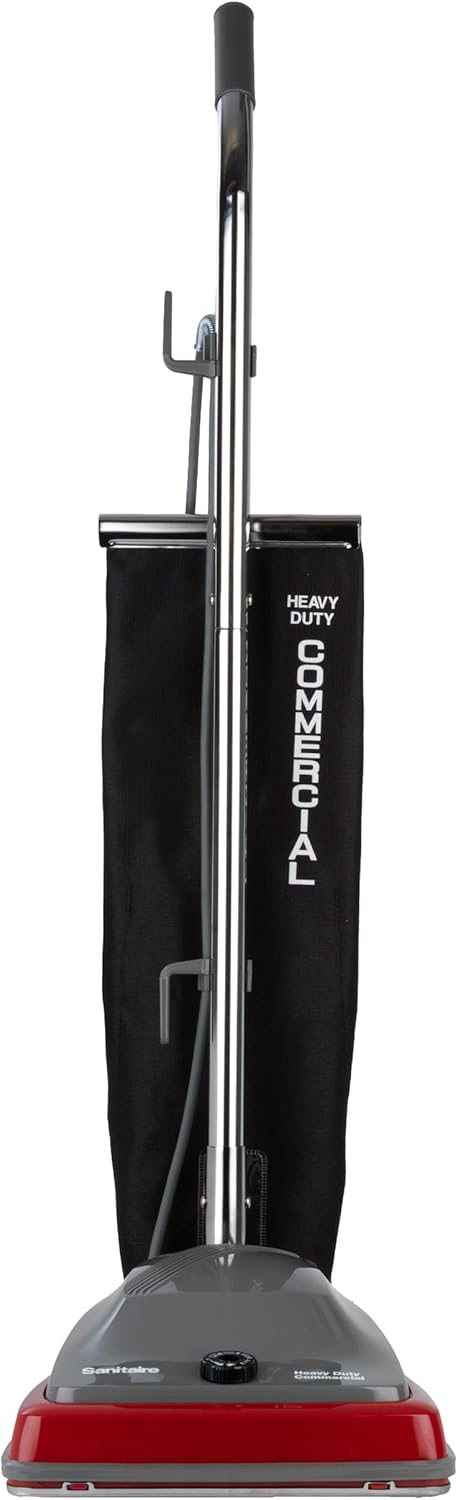 Sanitaire TRADITION SC679K commercial upright vacuum for heavy-duty carpet cleaning.