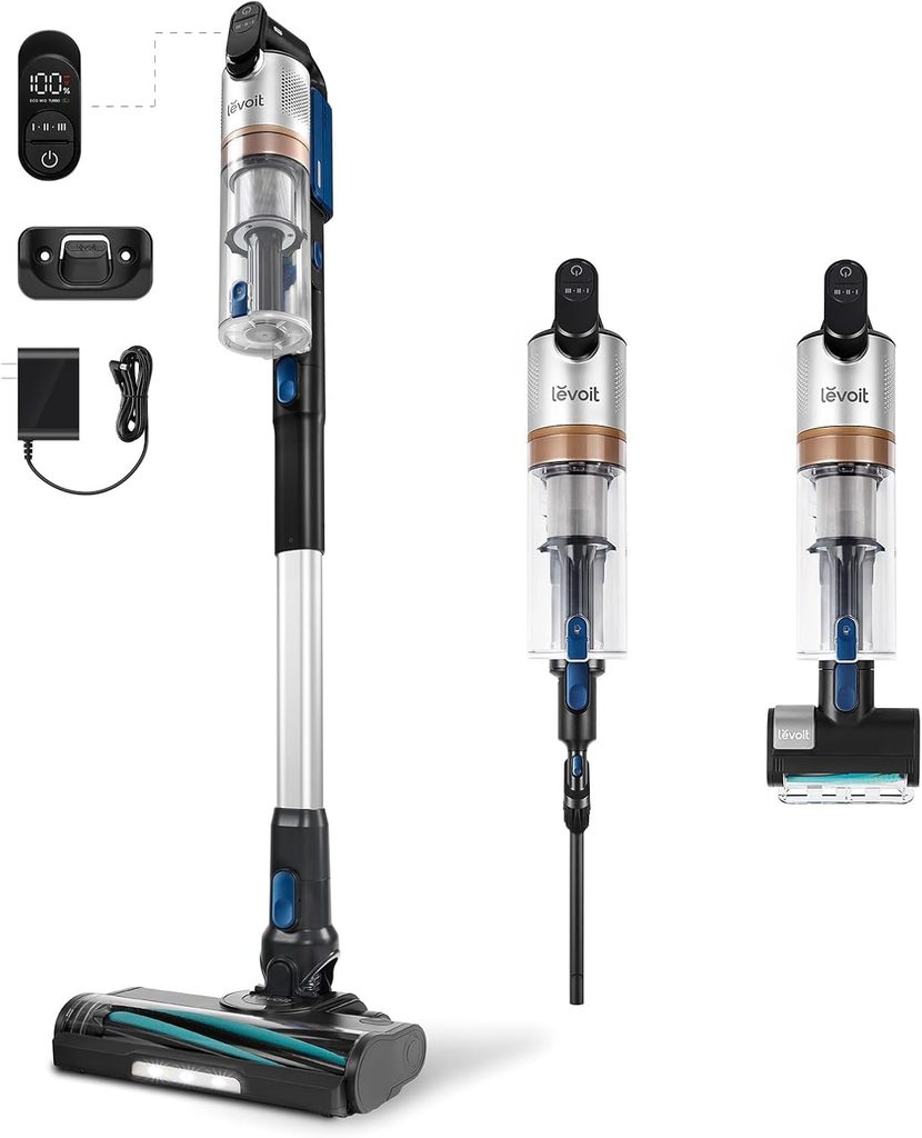 Levoit LVAC-300 cordless vacuum with five-stage HEPA filtration