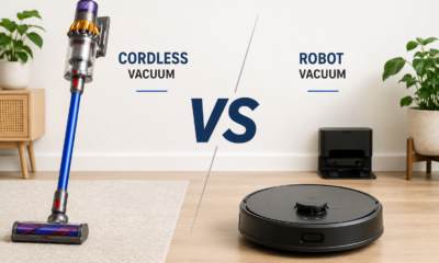 Cordless vacuum vs robot vacuum comparison