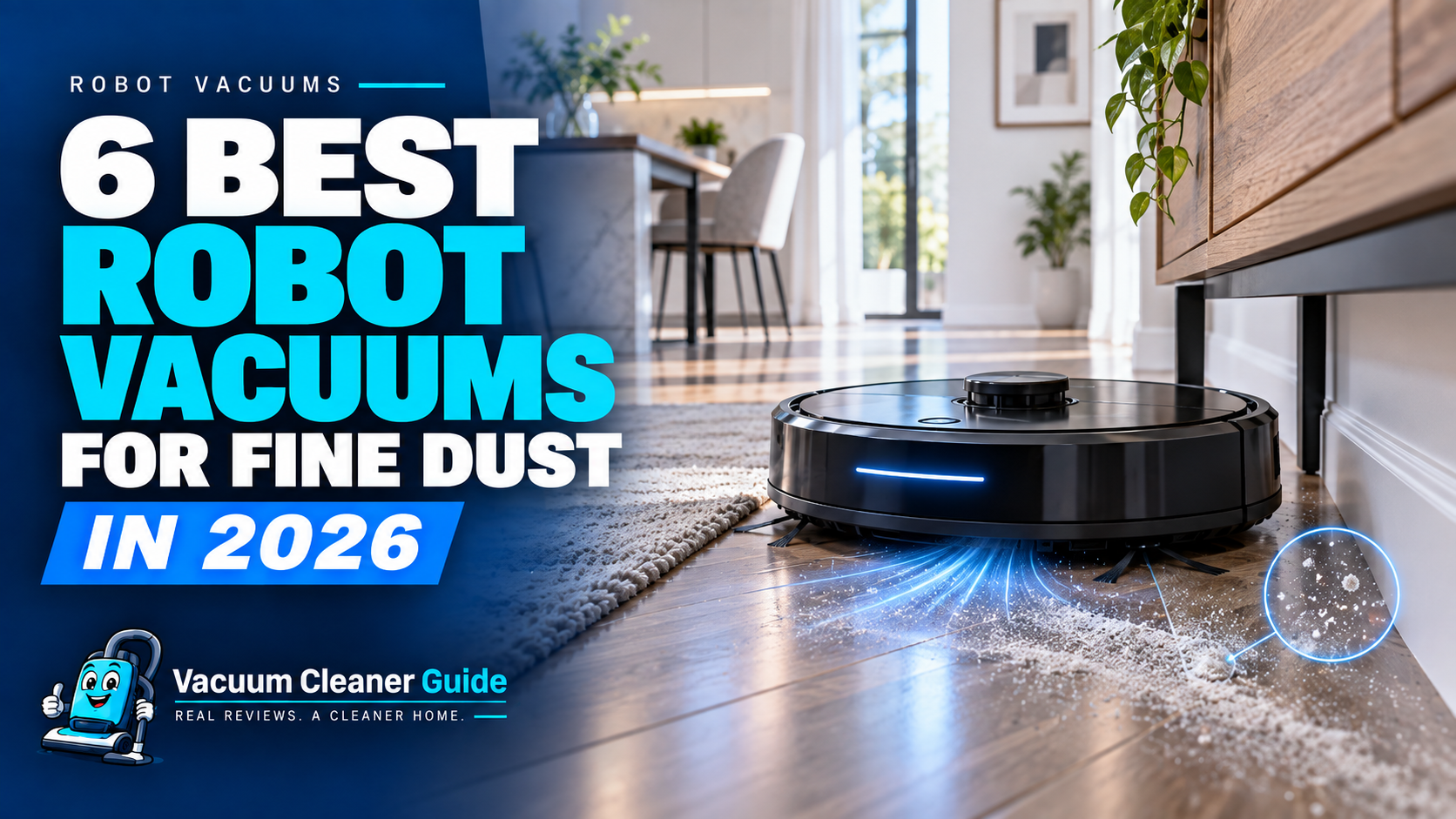 6 Best Robot Vacuums for Fine Dust in 2026