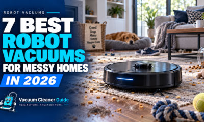 7 Best Robot Vacuums for Messy Homes in 2026