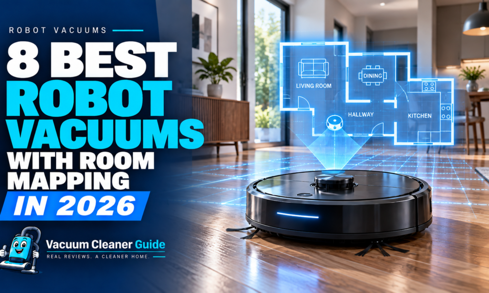 8 Best Robot Vacuums With Room Mapping in 2026