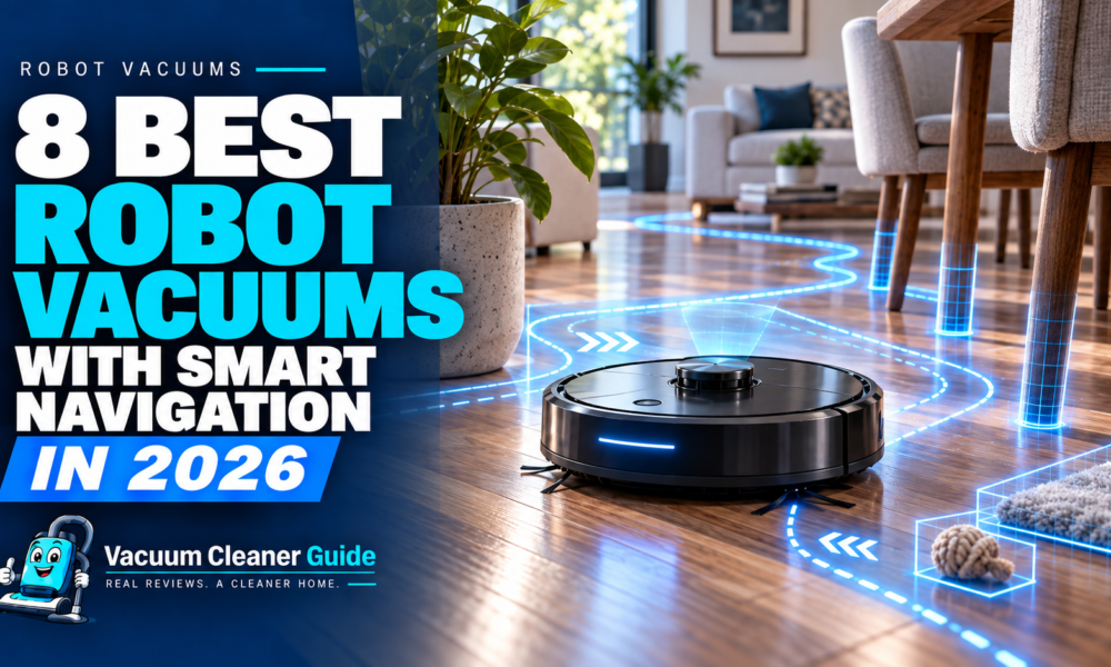 8 Best Robot Vacuums With Smart Navigation in 2026