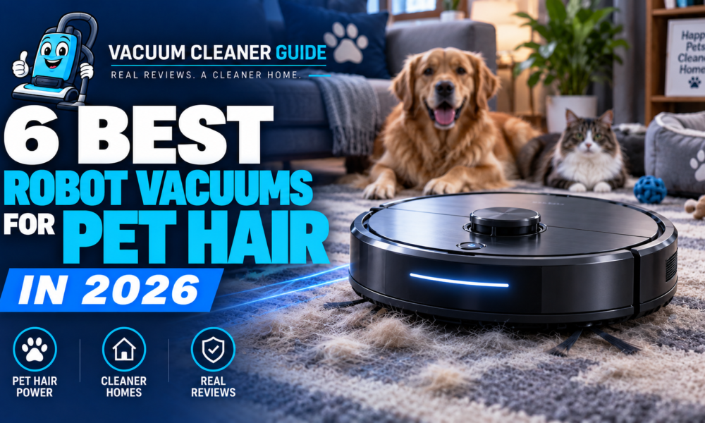 Robot vacuums for pet hair
