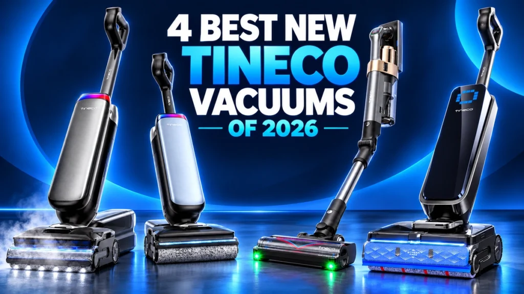 Four best new Tineco vacuums of 2026 including PURE ONE A90S and FLOOR ONE S9 models