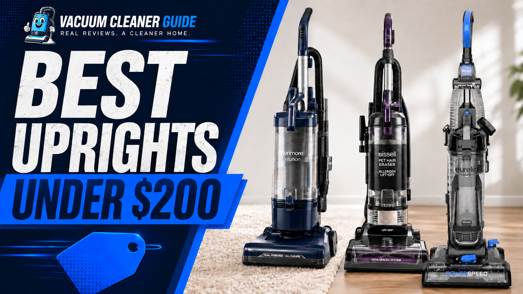6 Best Upright Vacuums under $200 in 2026