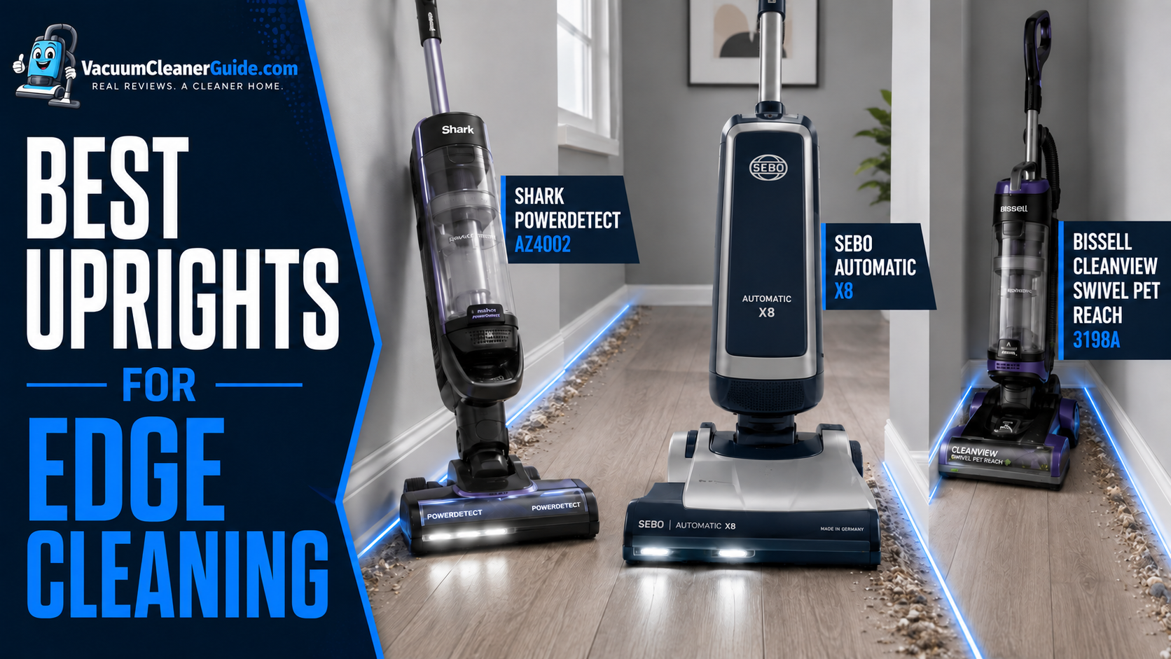 6 Best Upright Vacuums With Edge Cleaning in 2026