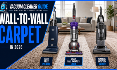 6 Best Upright Vacuums for Wall-to-Wall Carpet in 2026