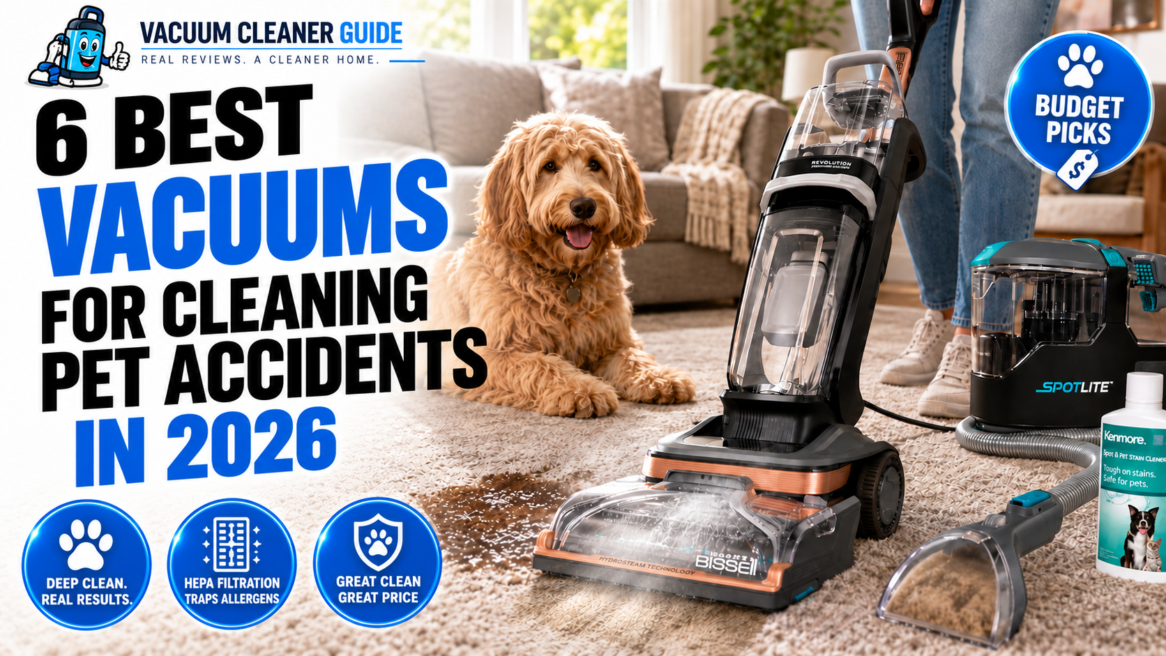 6 Best Vacuums for Cleaning Pet Accidents in 2026