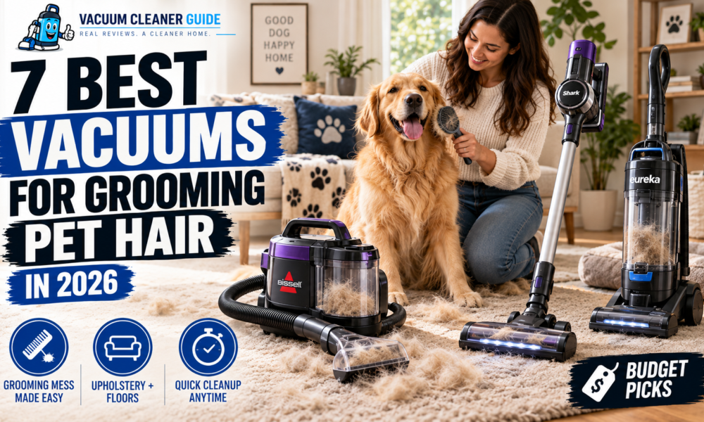 7 Best Vacuums for Grooming Pet Hair in 2026