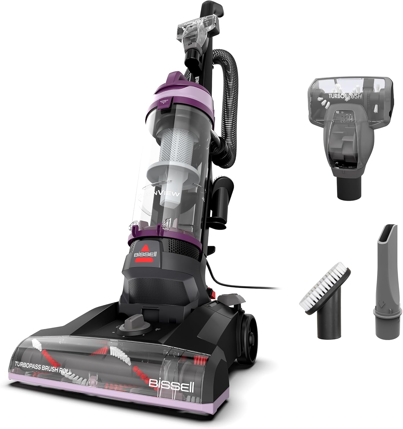 BISSELL CleanView Upright 4438 upright vacuum for adjustable-height carpet cleaning.