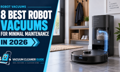 8 Best Robot Vacuums for Minimal Maintenance in 2026