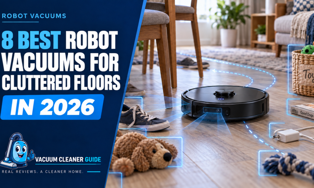 8 Best Robot Vacuums for Cluttered Floors in 2026