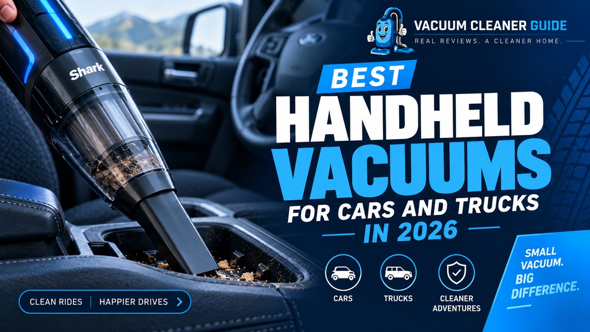 Best handheld vacuums for cars and trucks featured image