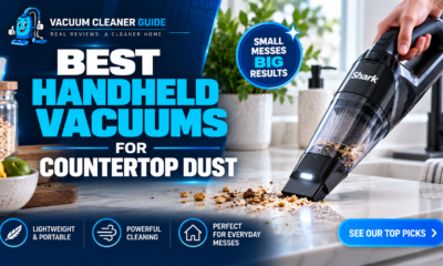 Best handheld vacuums for countertop dust featured image