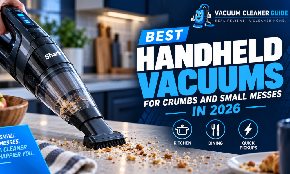 Best handheld vacuums for crumbs and small messes featured image