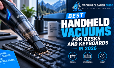 Best handheld vacuums for desks and keyboards featured image