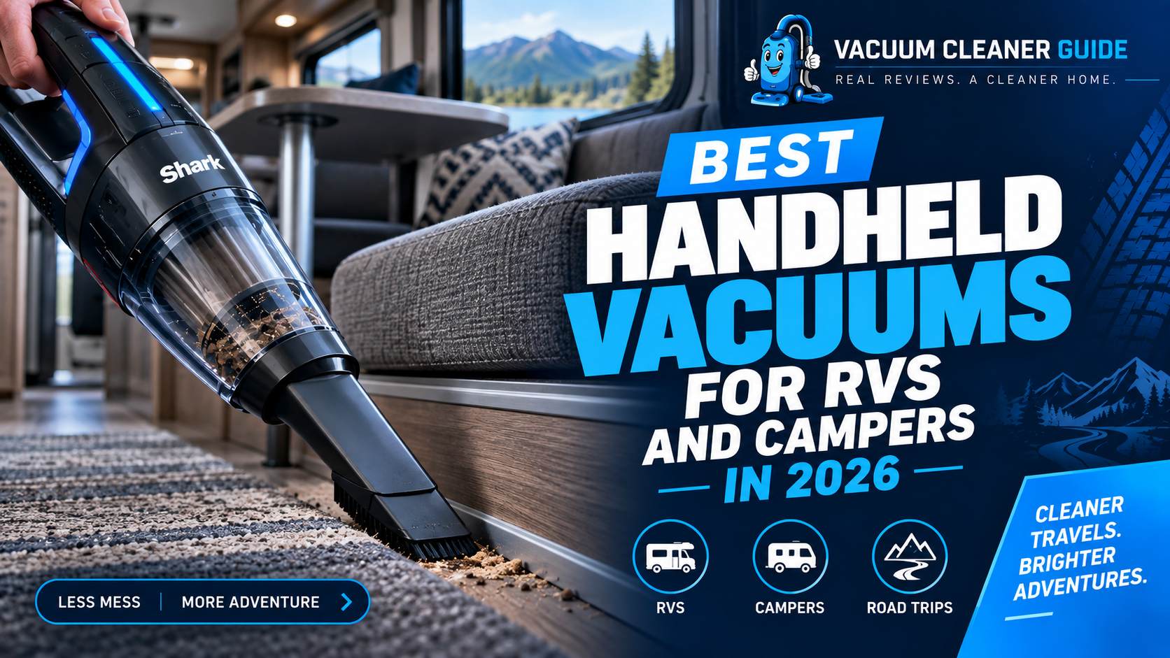 Best handheld vacuums for RVs and campers featured image