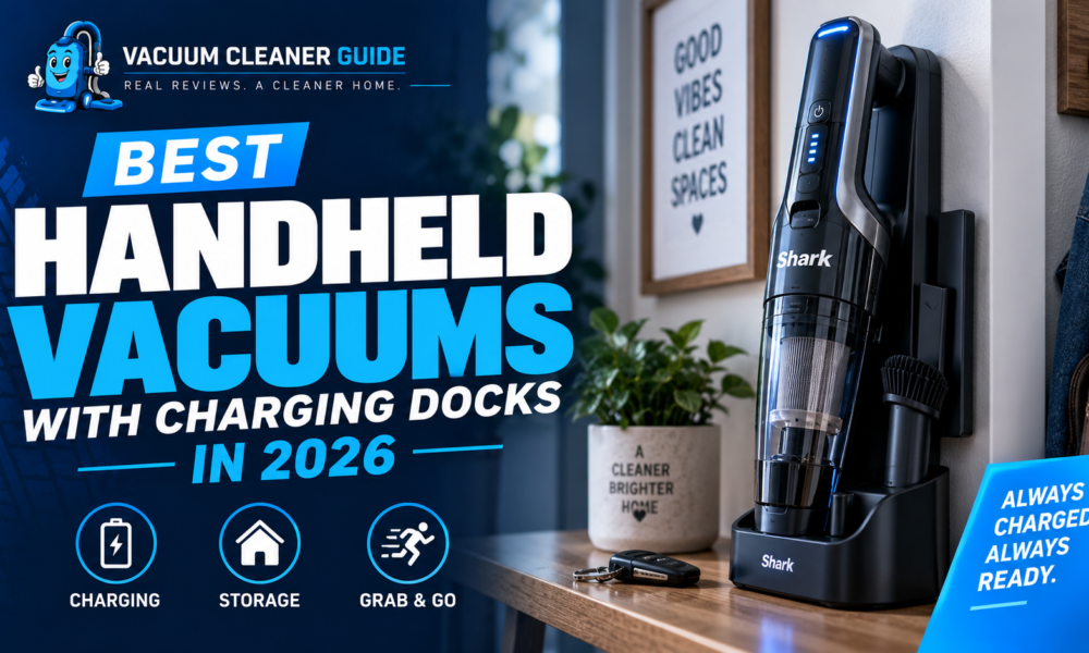 Best handheld vacuums with charging docks featured image