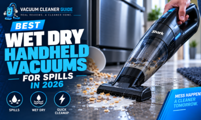 Best wet dry handheld vacuums for spills featured image