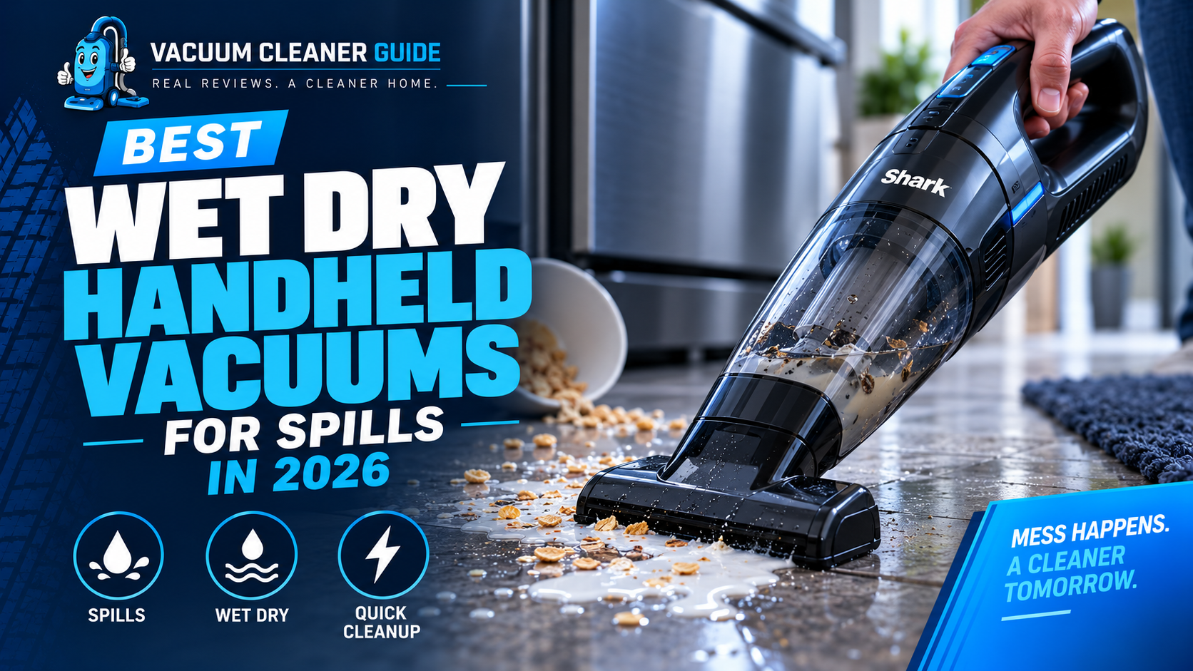 Best wet dry handheld vacuums for spills featured image