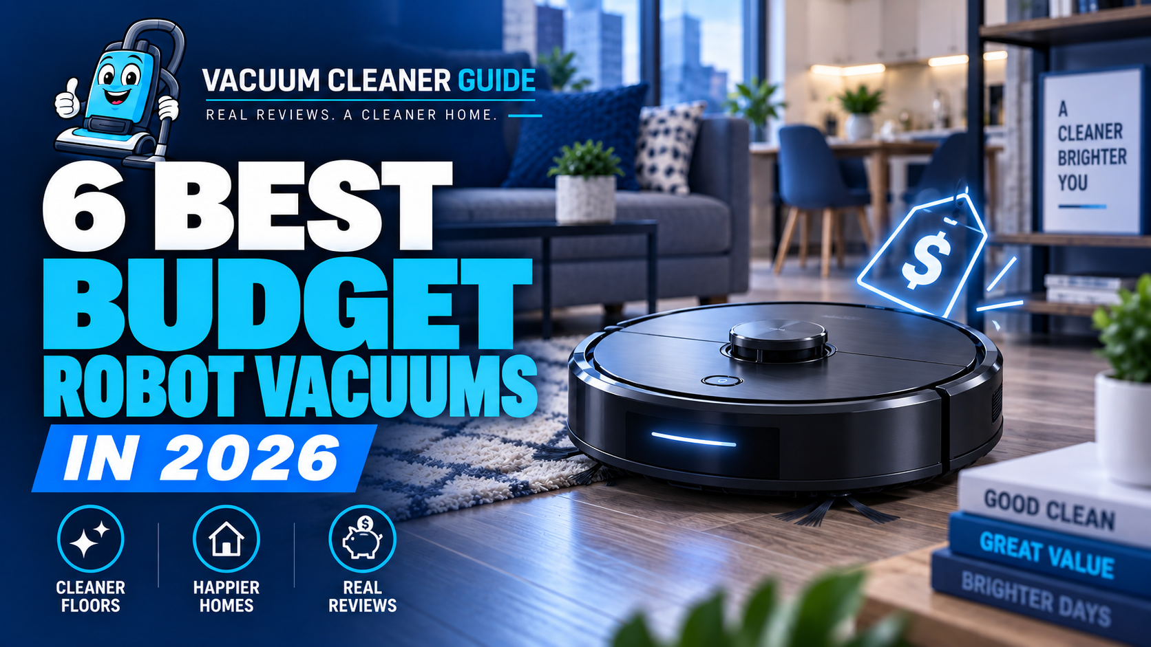6 Best Budget Robot Vacuums in 2026