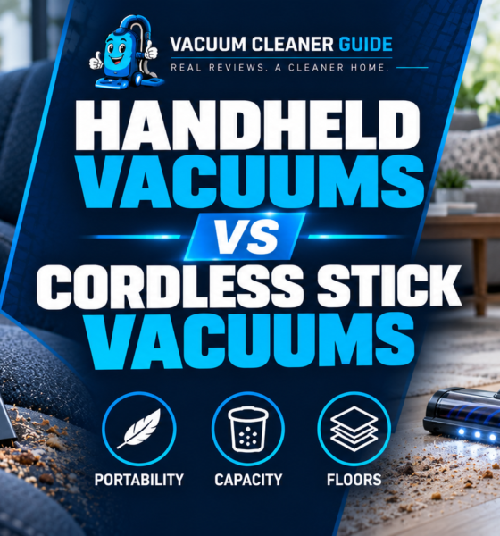 Handheld vacuums vs cordless stick vacuums featured image