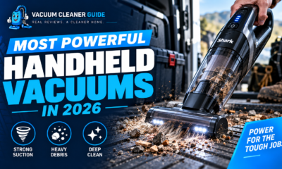 Most powerful handheld vacuums featured image