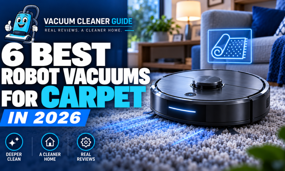 6 Best Robot Vacuums for Carpet in 2026