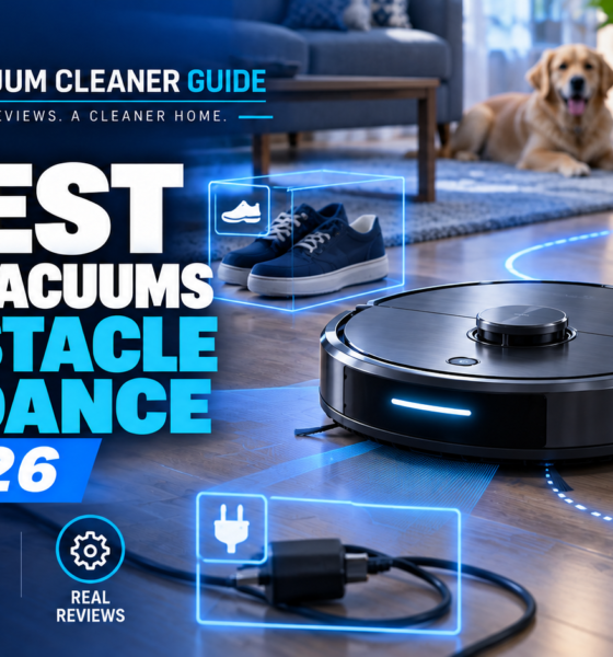 Robot vacuums with obstacle avoidance