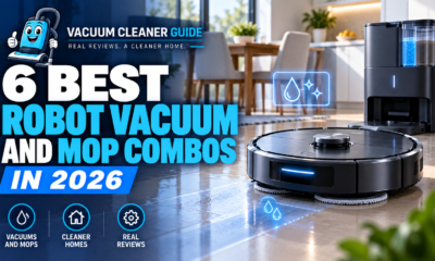 Robot vacuum and mop combos