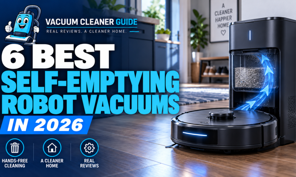 6 Best Self-Emptying Robot Vacuums in 2026