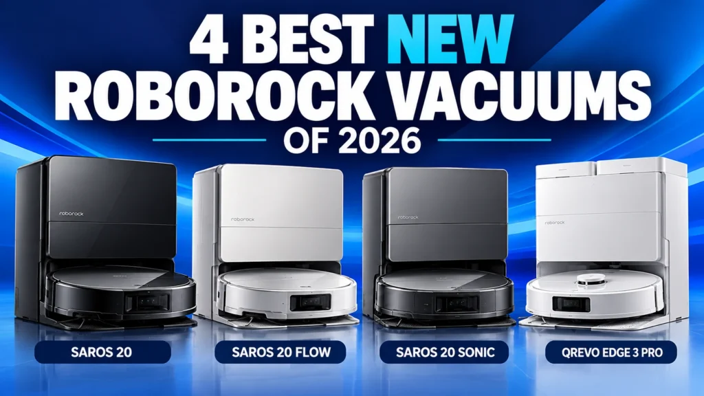 Four best new Roborock vacuums of 2026 including Saros and Qrevo models
